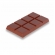 GI043 - Forma de Chocolate em Policarbonato Tablete 100g recheável