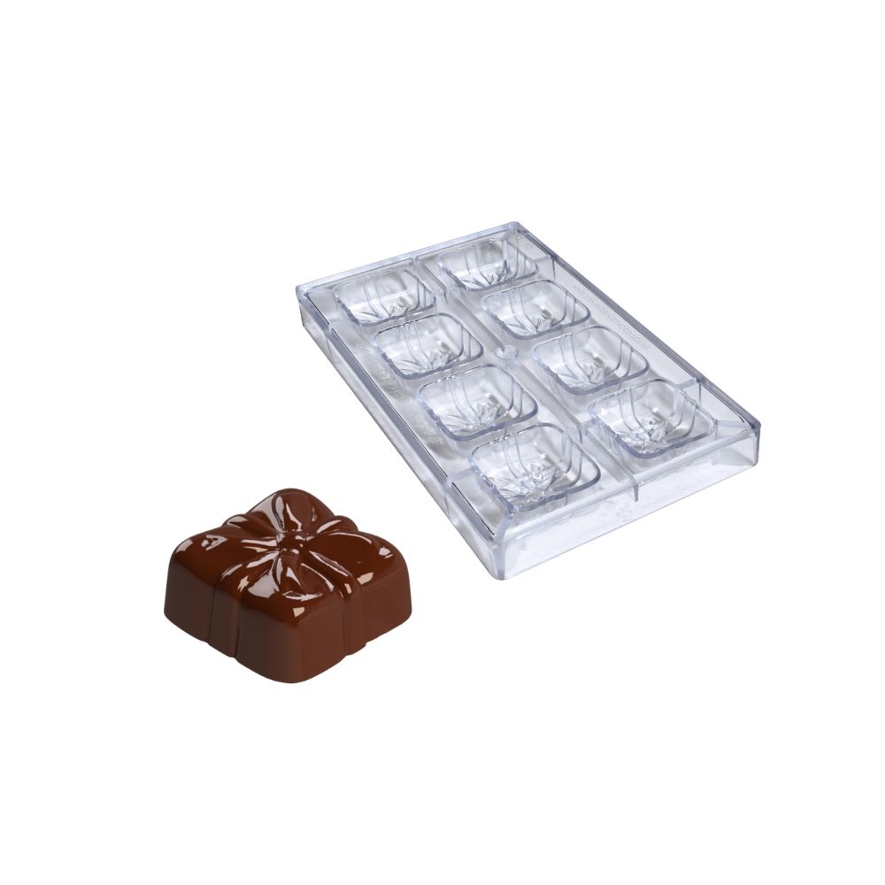 GI180 - Forma de Chocolate em Policarbonato Pão de Mel Gift Coleção Chocolatria