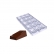 GI186 - Forma de Chocolate em Policarbonato Mini Tablete Coleção Áurea