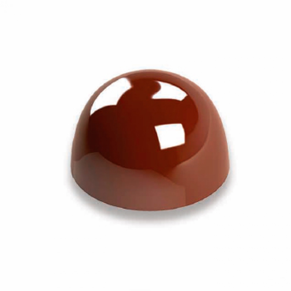 GI108 - Forma de Chocolate em Policarbonato Bombom trufa 12g