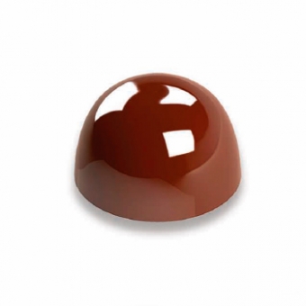 GI108 - Forma de Chocolate em Policarbonato Bombom trufa 12g