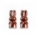 GI096 - Forma de Chocolate em Policarbonato Coelho Bombom frente e costas