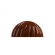GI206 - Forma de Chocolate em Policarbonato Bombom Renata Penido Semi Esfera Decorado 10g