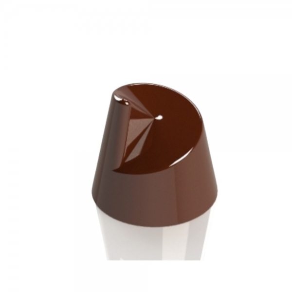 GI178 - Forma de Chocolate em Policarbonato Bombom Espiral 11g